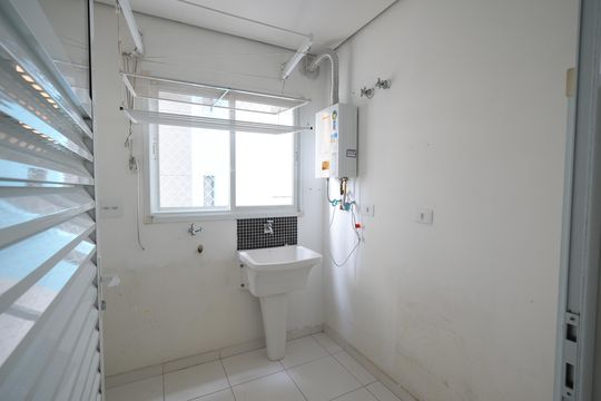 Cozinha de apartamento para alugar com 3 quartos, 80m² em Jardim, Santo André