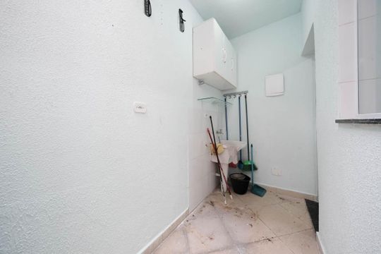 Área de Serviço de casa de condomínio à venda com 2 quartos, 70m² em Vila Paranagua, São Paulo