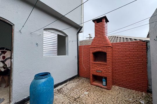 Área - Churrasqueira de casa para alugar com 4 quartos, 270m² em Vila Campestre, São Bernardo do Campo