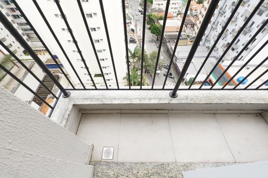 Varanda de apartamento para alugar com 1 quarto, 33m² em Aclimação, São Paulo