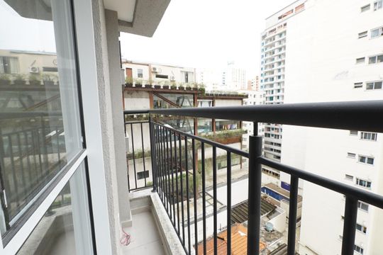 Varanda de apartamento à venda com 1 quarto, 29m² em Aclimação, São Paulo