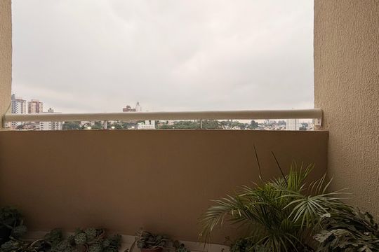 Varanda de apartamento à venda com 2 quartos, 57m² em Centro, São Bernardo do Campo