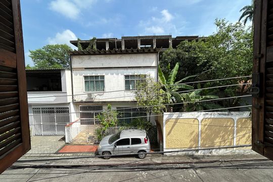 Vista da Sala de casa de condomínio para alugar com 2 quartos, 80m² em Praça Seca, Rio de Janeiro