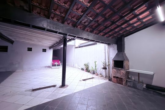 Quintal e Espaço Gourmet de casa à venda com 3 quartos, 656m² em Baeta Neves, São Bernardo do Campo