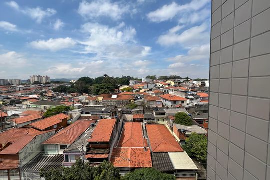 Vista da Varanda de apartamento à venda com 1 quarto, 65m² em Parque Maria Domitila, São Paulo
