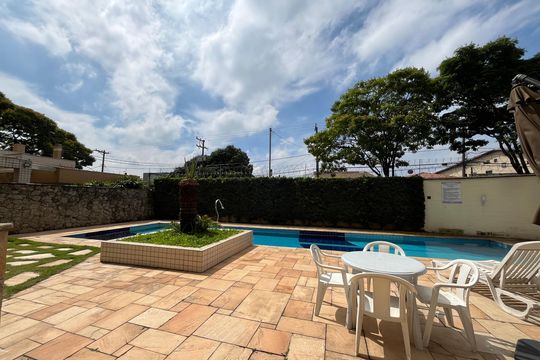 Área comum - Piscina de apartamento à venda com 1 quarto, 65m² em Parque Maria Domitila, São Paulo