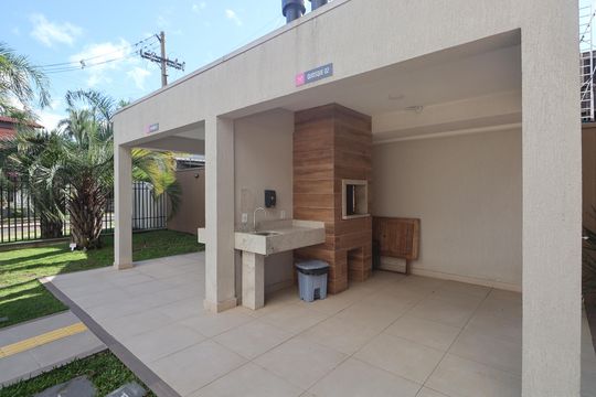 Área comum - Churrasqueira de apartamento à venda com 2 quartos, 55m² em Centro, Canoas