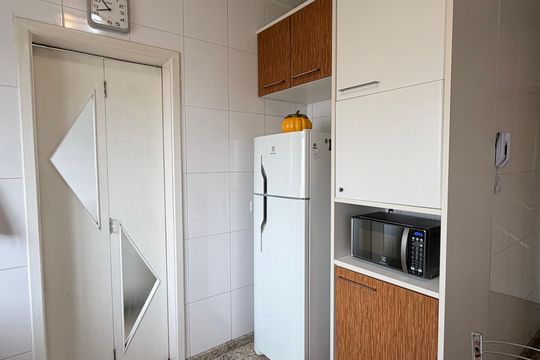 Cozinha  de apartamento à venda com 3 quartos, 106m² em Santa Paula, São Caetano do Sul