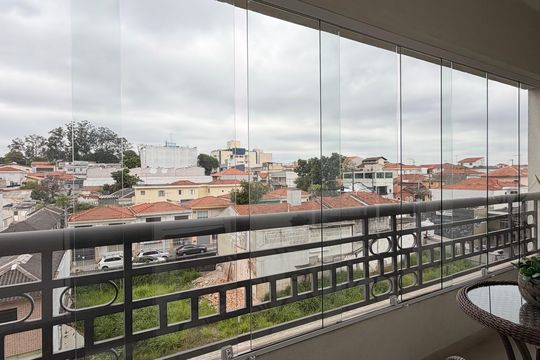 Varanda  de apartamento à venda com 3 quartos, 106m² em Santa Paula, São Caetano do Sul