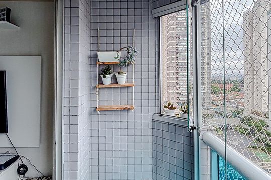 Varanda de apartamento à venda com 3 quartos, 85m² em Tatuapé, São Paulo