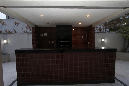Área comum - Churrasqueira de apartamento à venda com 3 quartos, 180m² em Buritis, Belo Horizonte