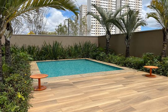 Área comum - Piscina de apartamento para alugar com 1 quarto, 60m² em Limão, São Paulo