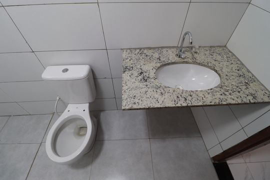 Banheiro de casa para alugar com 3 quartos, 120m² em Ipiranga, Ribeirão Preto