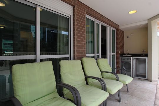 Varanda de apartamento para alugar com 1 quarto, 43m² em Vila Olímpia, São Paulo