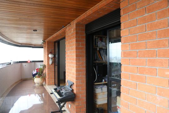 Varanda da Sala de apartamento à venda com 3 quartos, 178m² em Pompeia, São Paulo