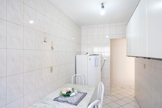 Cozinha de apartamento à venda com 2 quartos, 65m² em Vila Helena, São Bernardo do Campo