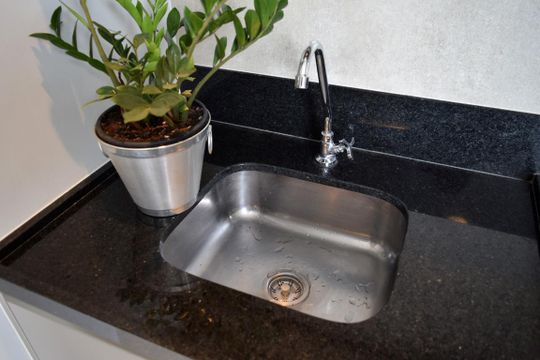 Cozinha de kitnet/studio para alugar com 1 quarto, 24m² em Jardim Paulistano, São Paulo