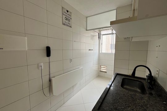 Cozinha de apartamento para alugar com 2 quartos, 44m² em Jardim Iris, São Paulo