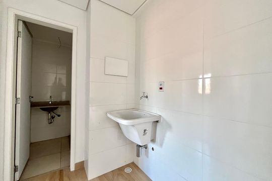 Área de Serviço de apartamento à venda com 2 quartos, 35m² em Vila Guarani (zona Sul), São Paulo