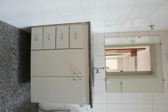Banheiro da Suíte de apartamento para alugar com 3 quartos, 77m² em Nova Granada, Belo Horizonte