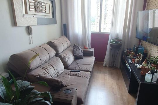 Sala de apartamento à venda com 2 quartos, 49m² em Belenzinho, São Paulo
