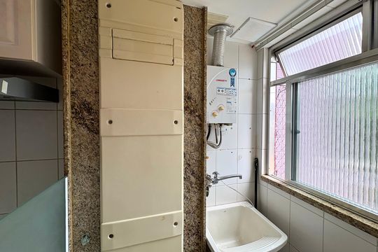 Área de Serviço de apartamento à venda com 2 quartos, 60m² em Pechincha, Rio de Janeiro