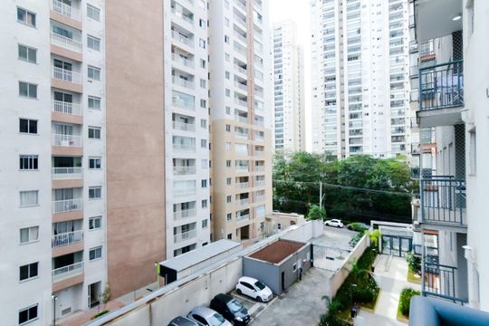 Vista da Varanda da Sala  de apartamento à venda com 2 quartos, 58m² em Picanço, Guarulhos