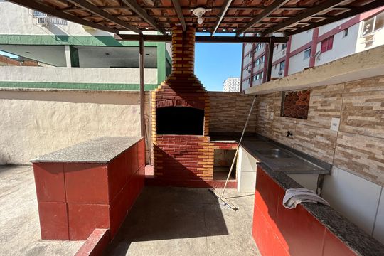 Área comum - Churrasqueira de apartamento para alugar com 2 quartos, 50m² em Madureira, Rio de Janeiro