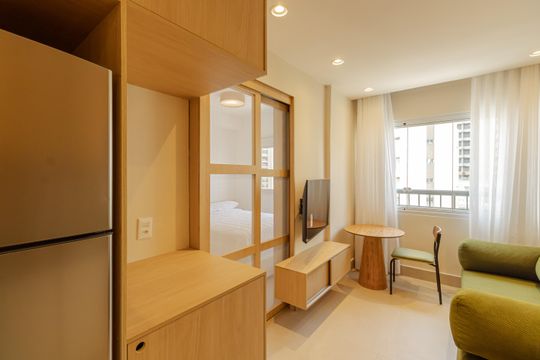 Apartamento para alugar com 1 quarto, 23m² em Vila Nova Conceição, São Paulo