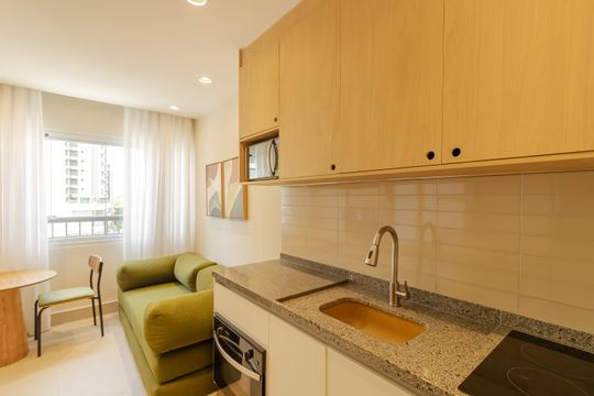 Apartamento para alugar com 1 quarto, 23m² em Vila Nova Conceição, São Paulo