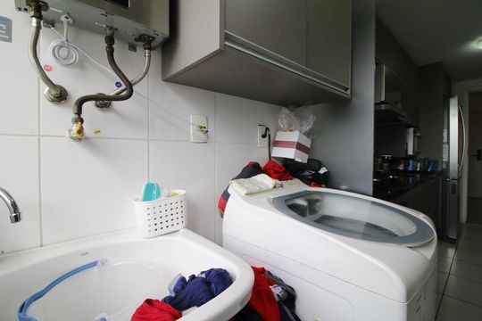 Área de Serviço de apartamento para alugar com 3 quartos, 98m² em Barra da Tijuca, Rio de Janeiro