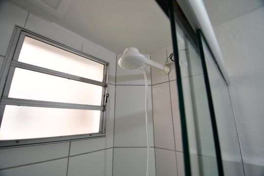 Banheiro Suíte de apartamento para alugar com 3 quartos, 64m² em Vila Industrial (campinas), Campinas