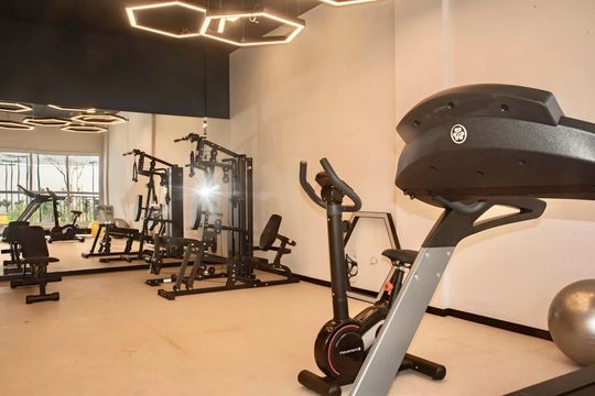 Área comum - Academia de apartamento para alugar com 1 quarto, 34m² em Vila Clementino, São Paulo