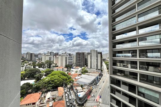 Vista da Varanda de apartamento para alugar com 1 quarto, 34m² em Vila Clementino, São Paulo