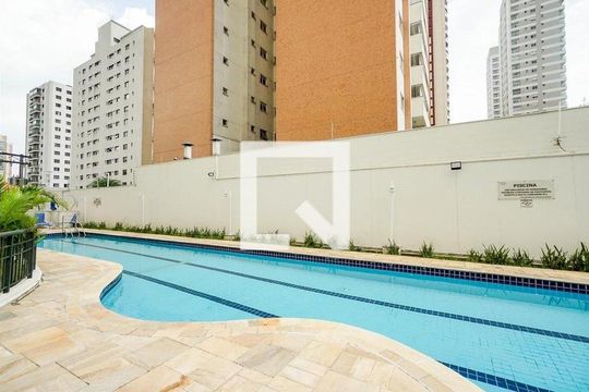 Área comum - Piscina de apartamento para alugar com 1 quarto, 29m² em Tatuapé, São Paulo