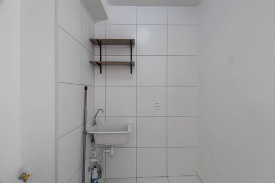 Área de Serviço de apartamento para alugar com 2 quartos, 35m² em Cidade São Mateus, São Paulo