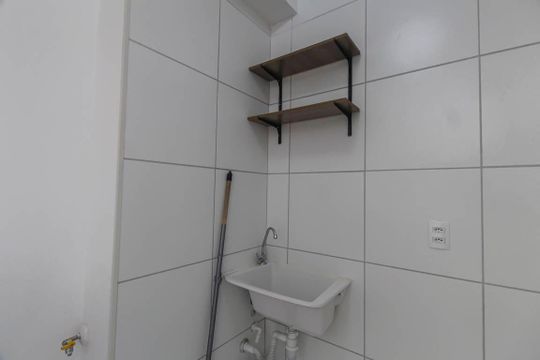 Área de Serviço de apartamento para alugar com 2 quartos, 35m² em Cidade São Mateus, São Paulo