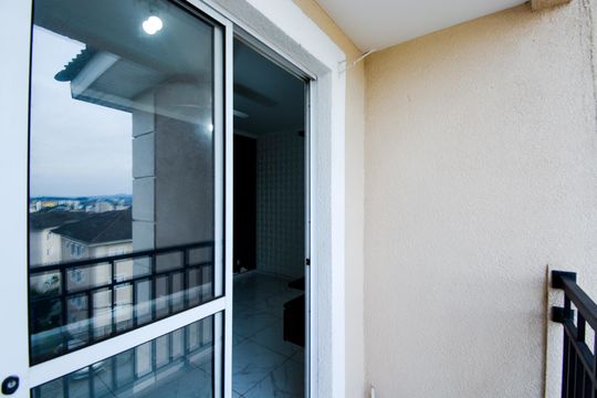 Varanda da Sala de apartamento para alugar com 2 quartos, 54m² em Jardim Angelica, Guarulhos