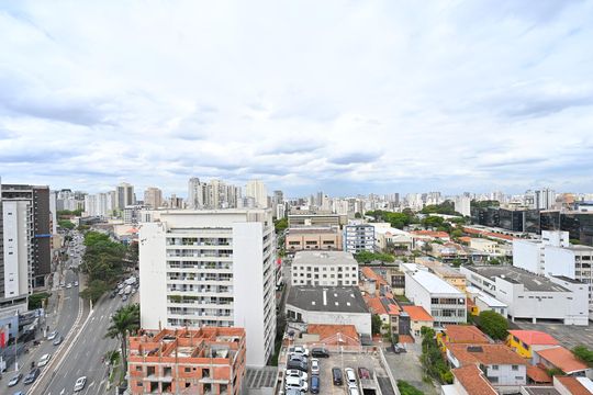 Vista da Varanda de apartamento para alugar com 1 quarto, 47m² em Vila Clementino, São Paulo