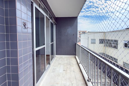 Varanda da Sala de apartamento para alugar com 3 quartos, 72m² em Vila da Penha, Rio de Janeiro