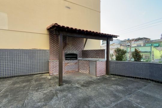 Área comum - Churrasqueira de apartamento para alugar com 3 quartos, 72m² em Vila da Penha, Rio de Janeiro