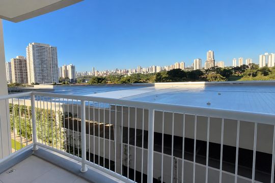 Varanda de apartamento para alugar com 2 quartos, 57m² em Parque Amazonia, Goiânia