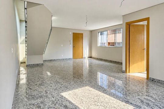 Sala  de apartamento à venda com 1 quarto, 70m² em Centro, Belo Horizonte