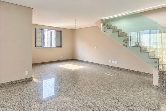 Sala  de apartamento à venda com 1 quarto, 70m² em Centro, Belo Horizonte