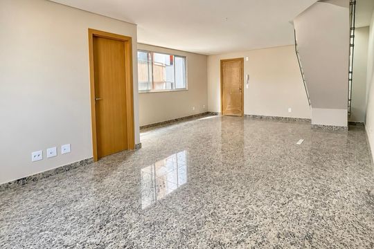 Sala / quarto  de apartamento à venda com 1 quarto, 88m² em Centro, Belo Horizonte