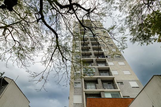 Fachada de apartamento para alugar com 1 quarto, 37m² em Moema, São Paulo