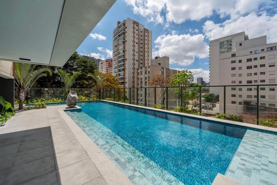 Área comum - Piscina de apartamento para alugar com 2 quartos, 67m² em Vila Clementino, São Paulo