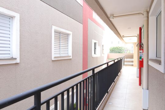 Área comum - Saguão de apartamento para alugar com 1 quarto, 34m² em Jardim Robru, São Paulo