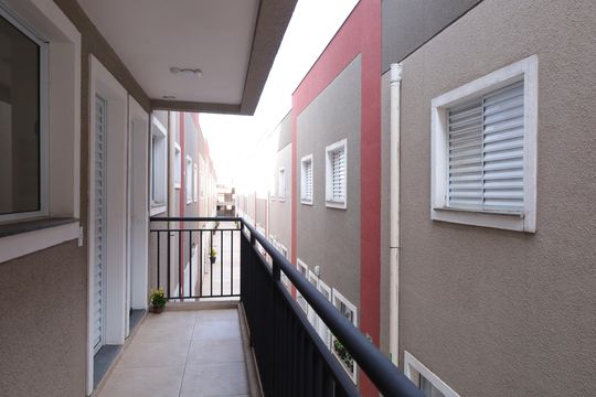 Área comum - Saguão de apartamento para alugar com 1 quarto, 34m² em Jardim Robru, São Paulo