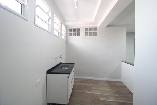 Cozinha de apartamento para alugar com 2 quartos, 36m² em Planalto Paulista, São Paulo
